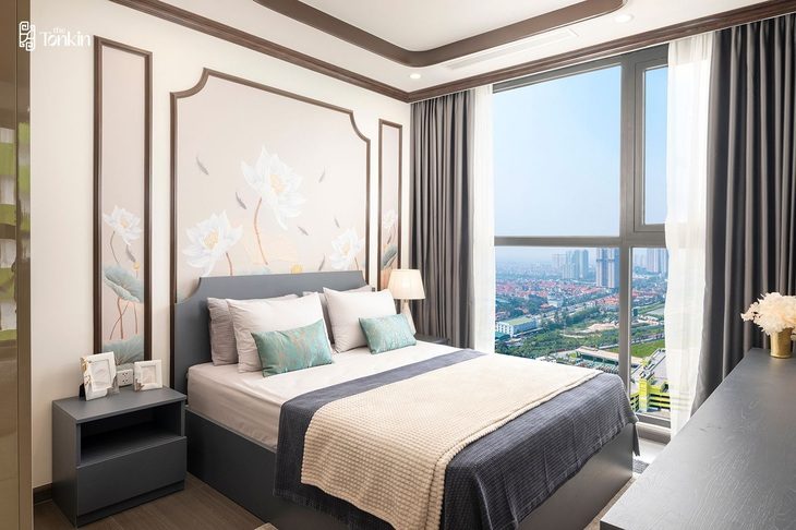 Các phòng đều được thiết kế cửa sổ lớn, đón trọn ánh sáng tự nhiên và tăng độ mở cho không gian căn hộ. - Ảnh: D.K Các phòng đều được thiết kế cửa sổ lớn, đón trọn ánh sáng tự nhiên và tăng độ mở cho không gian căn hộ. - Ảnh: D.K