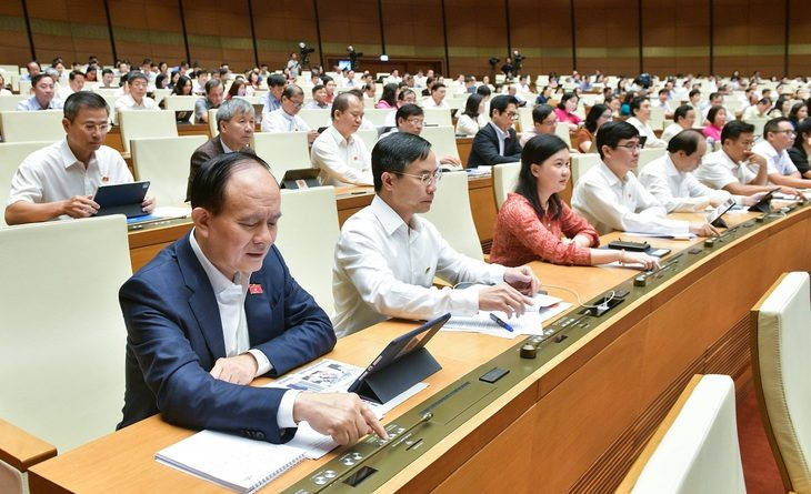 Quang cảnh phiên họp Quốc hội - Ảnh: Media Quốc hội