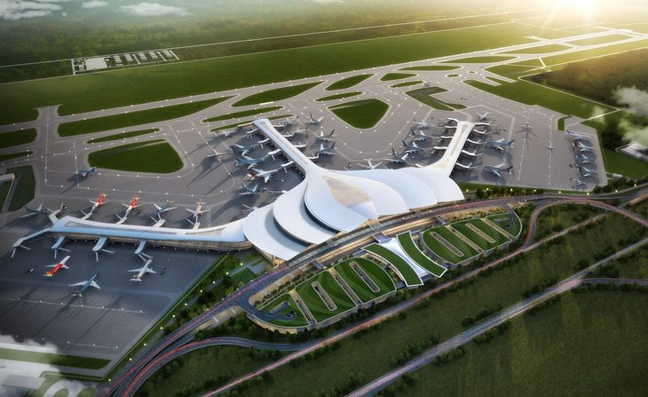 Liên danh nhà thầu lớn nhất Việt Nam cam kết xây nhà ga sân bay Long Thành trong 36 tháng - Ảnh: ACV