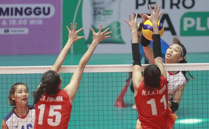 Bóng chuyền nữ Việt Nam toàn thắng vòng bảng AVC Challenger Cup - Ảnh 1. Bóng chuyền nữ Việt Nam toàn thắng vòng bảng AVC Challenger Cup - Ảnh 1.